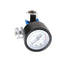 1/4 inch Adjustable Air Pressure Regulator with Pressure Gauge