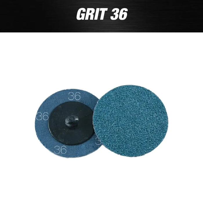 2" Quick Change Discs - GRIT 36G - 25pcs per Box - National Supply Company