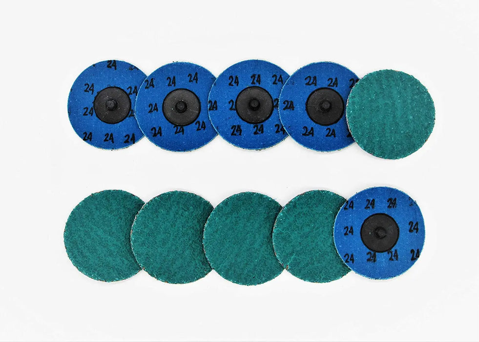 3" Quick Change Discs - GRIT 24G - 25pcs per Box - National Supply Company