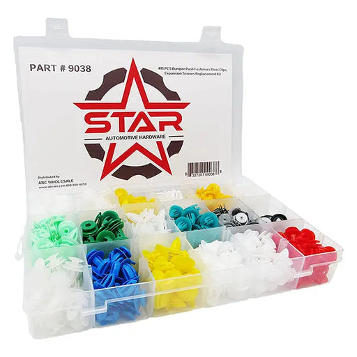 415 PCS Popular Car Clips Set C - Car Body Clips Expansion Screws Replace - National Supply Company