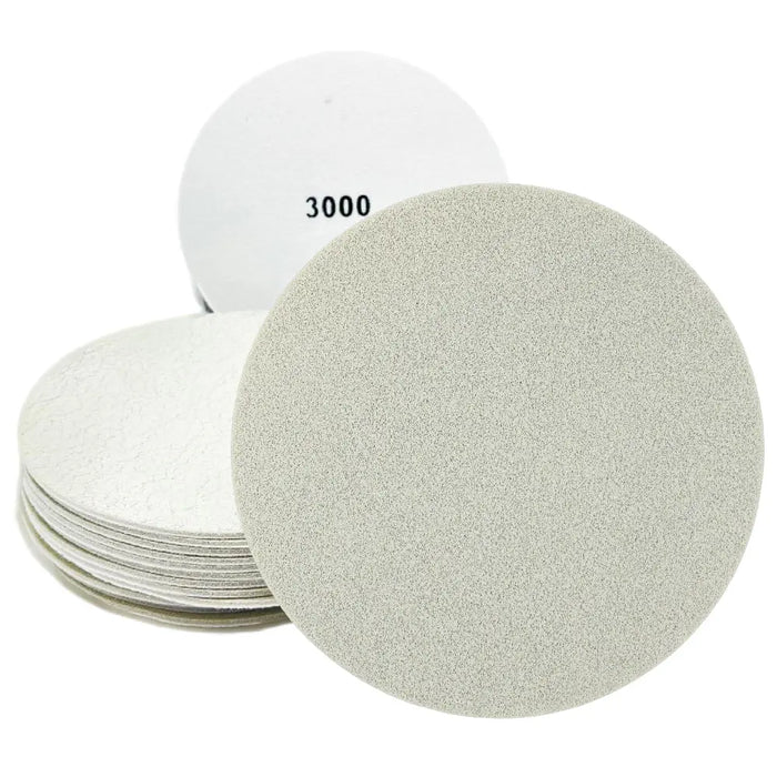 6 inch Hook & Loop Abrasive Foam Polish Discs - GRIT: 3000 - Pack of 15 Discs National Supply Company