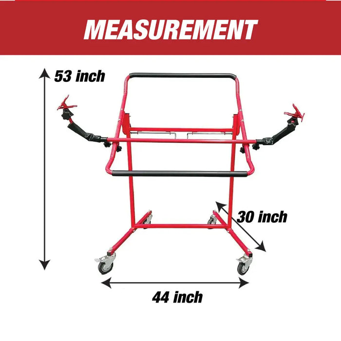 Adjustable Bumper Repair Stand - Securely Holds Plastic Car Bumper Covers for Automotive Bodyshop Repair - National Supply Company