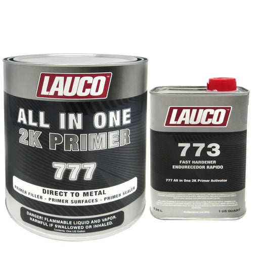 All In One Direct To Metal 2K Urethane Primer Surfacer (4:1)  (Primer Filler, Primer Surfaces, Primer Sealer) 1 Gallon & 1 Fast Quart Activator KIT - National Supply Company