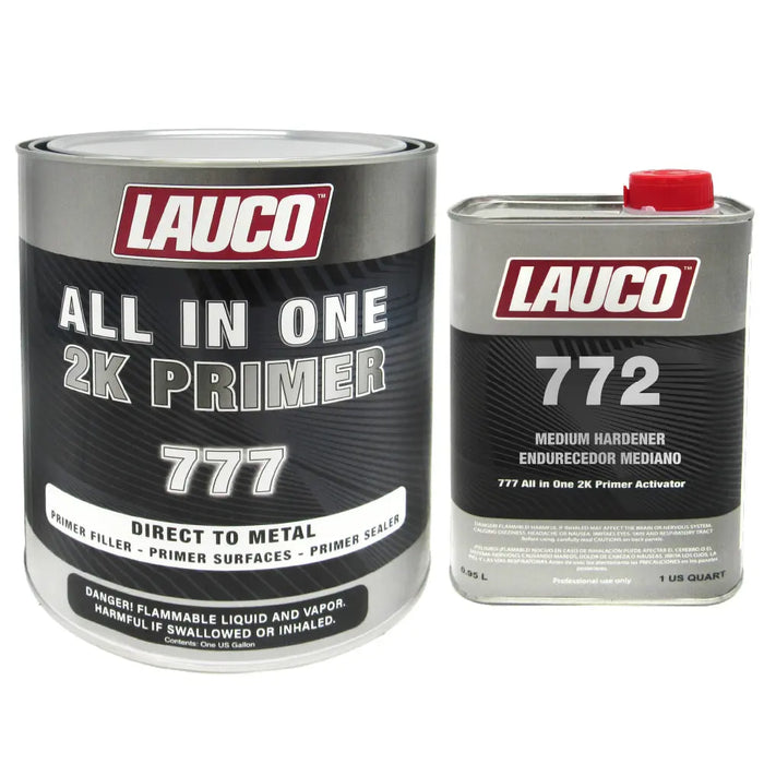 All In One Direct To Metal 2K Urethane Primer Surfacer (4:1) (Primer Filler, Primer Surfaces, Primer Sealer) 1 Gallon & 1 Medium Quart Activator KIT - National Supply Company
