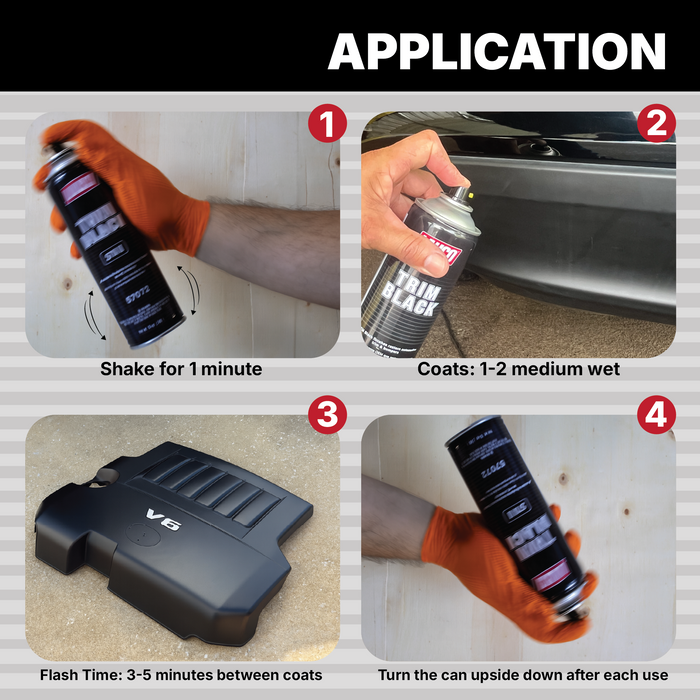 Trim Black Satin Aerosol 13 oz.