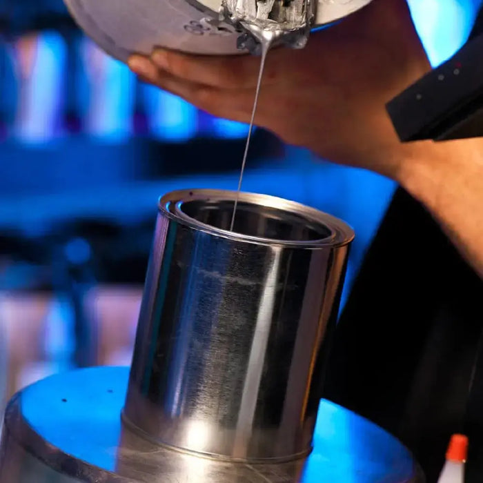 Empty Gallon Paint Cans with Lids - BOX OF 36 - Bulk Empty Metal 128onz Paint Cans with Lids Set for DYI, Storage and Professional Projects - 9077 National Supply Company