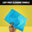 14" x 11" Prep Wipe Blue Lint Free Cleaning Towels (500-Sheets)