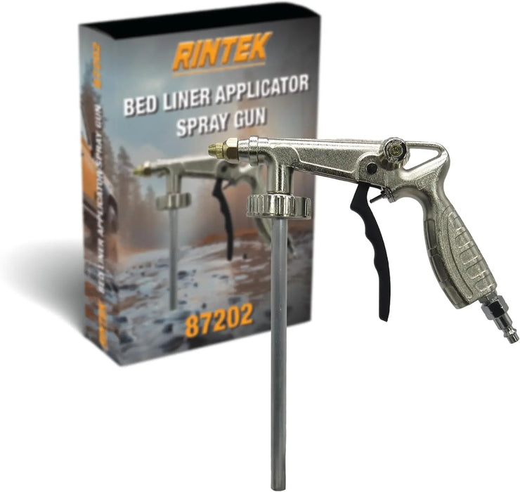 Rhinox Bedliner Spray Gun w/Air Regulator - Fits 1L U-Pol Bed Linner Bottles National Supply Company