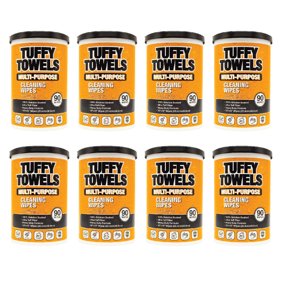 Tuffy Towels Multi-Purpose cleaning wipes, Citrus, 10 X 12 Inch, 90-Count
