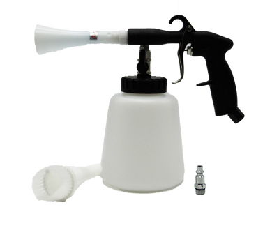 High Pressure Car Cleaning Tornado Air Gun Kit with 1L Foam Bottle, 2 Set Nozzle Sprayer Connector for Car Detailing