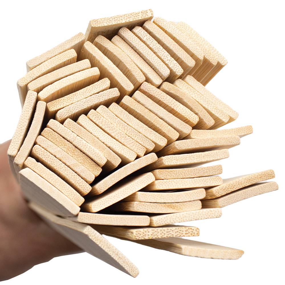 12" Inch Eco-friendly Grade Bamboo Paint Sticks - (Pack -1000 Sticks) Stirrers / Paddle to Mix Epoxy Resin or Paint
