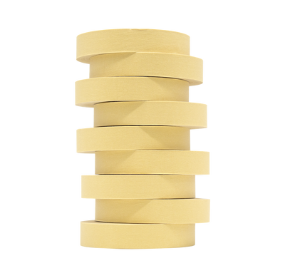 928 Automotive Refinish Masking Tape Beige Case of 24 Rolls, Size 36 x 55M - Strong Performance Tape