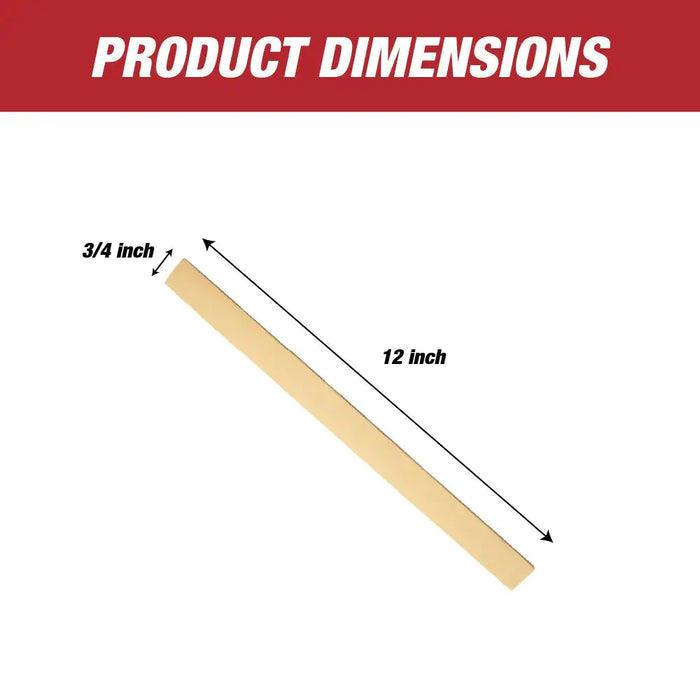 12" Inch Eco-friendly Grade Bamboo Paint Sticks - (Pack -1000 Sticks) Stirrers / Paddle to Mix Epoxy Resin or Paint (57023) National Supply Company