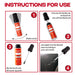 15ml Fillable Aluminum Touch Up Paint Bottles with Brush – 50 Pack Refillable with Funnel, Mixing Balls & Labels – Durable, Leakproof Scratch Repair for Auto & DIY Kits National Supply Company