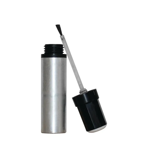 15ml Fillable Aluminum Touch Up Paint Bottles with Brush – 50 Pack Refillable with Funnel, Mixing Balls & Labels – Durable, Leakproof Scratch Repair for Auto & DIY Kits - (87276) (Silver) National Supply Co.