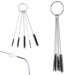 17pcs Multi-Purpose Spray Gun Cleaning Kit Car Cleaning Tools - Nylon Brushes Mini Brushes & Needles Metal Tube Cleaning Brush for Clean Airbrush Nozzles - National Supply Company