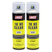 1K HS Gloss Clear 13 oz. Automotive Aerosol Spray Paint Can - Acrylic Clear Coat Perfect for Protecting Refinish Color on Small Accessories - National Supply Company