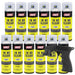 1K HS Gloss Clear 13 oz. Automotive Aerosol Spray Paint Can - Acrylic Clear Coat Perfect for Protecting Refinish Color on Small Accessories - National Supply Company