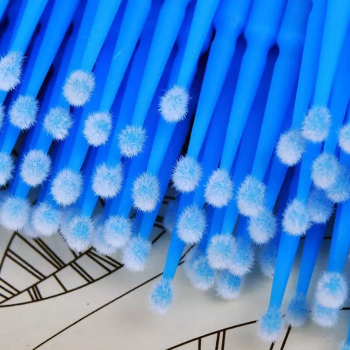 2.0mm Disposable Microbrush Applicator for Automotive Paint Repair (100 Pack) - National Supply Company