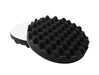 LAUCO 8"/203.2mm Black Waffle Final Finishing Grip Foam Polish Pad - Hook & Loop (Pack of 2) - National Supply Company