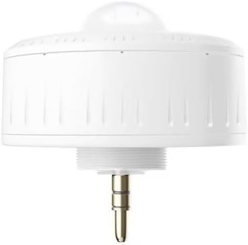 360° PIR Occupancy Motion Sensor for LED High Bay Lights, Ceiling Mounted Motion Detector, 40FT Ceiling & 50FT Detection Range, Plug & Play Sensor Switch for Warehouse Garage Industrial Lighting