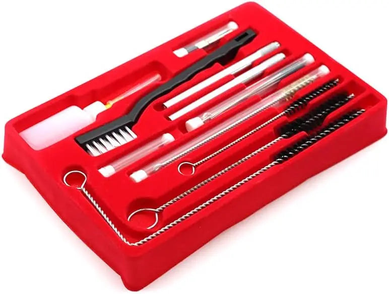 22-PCS Air Spray Paint Gun Cleaning and Maintenance Kit - Includes Storage Case National Supply Company