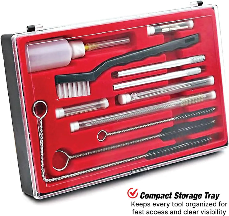 22-PCS Air Spray Paint Gun Cleaning and Maintenance Kit - Includes Storage Case National Supply Company