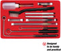 22-PCS Air Spray Paint Gun Cleaning and Maintenance Kit - Includes Storage Case National Supply Company