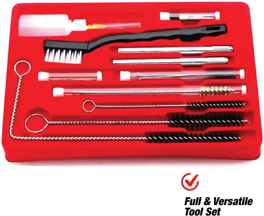 22-PCS Air Spray Paint Gun Cleaning and Maintenance Kit - Includes Storage Case National Supply Company