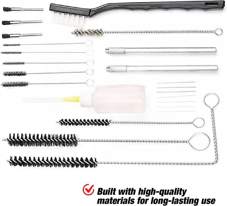 22-PCS Air Spray Paint Gun Cleaning and Maintenance Kit - Includes Storage Case National Supply Company