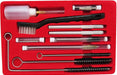 22-PCS Air Spray Paint Gun Cleaning and Maintenance Kit - Includes Storage Case - National Supply Company
