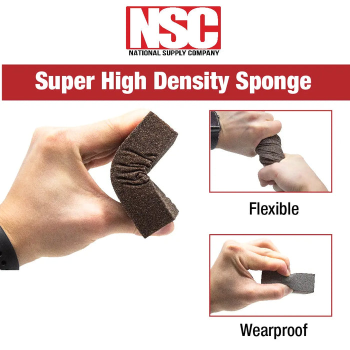 10 Pack Sanding Sponge Washable and Reusable in 60/80/100/120/180/220 Grit - National Supply Company