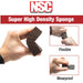 10 Pack Sanding Sponge Washable and Reusable in 60/80/100/120/180/220 Grit - National Supply Company