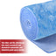 Premium Paint Spray Booth Exhaust Filter Roll - 40.5" x 100' - 18 Gram Heavy-Duty Blue Fiberglass Paint Arrestor - Captures Traps Overspray Paint Particles in Autobody Booths