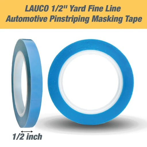 1/2" Fine Line Automotive Pinstriping Masking Tape - 36 Yard Roll - National Supply Company