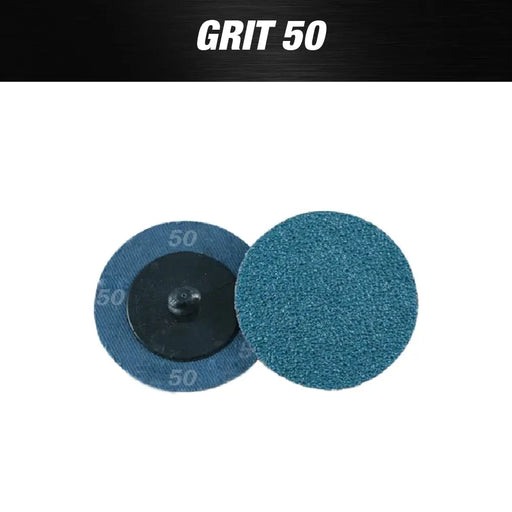 2" Quick Change Discs - GRIT 50G - 25pcs per Box - National Supply Company