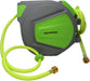 Enclosed Retractable Reel w/ Hybrid Polymer Water Hose 1/2" X 50ft - National Supply Company