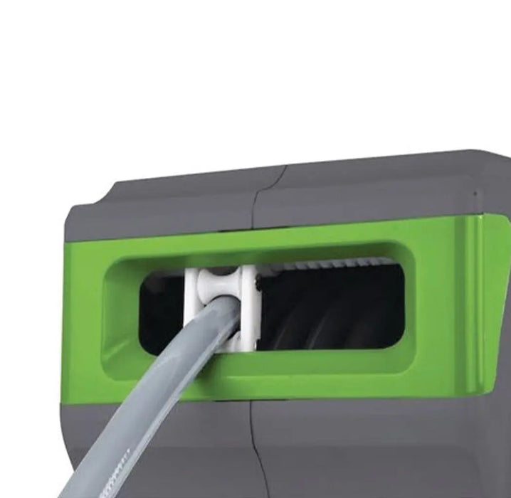Enclosed Retractable Reel w/ Hybrid Polymer Water Hose 1/2" X 50ft - National Supply Company