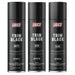 3 Pack Trim Black 13 oz. Automotive Aerosol Spray Paint Can - 3 Aerosol Spray Cans: Trim Satin Black, Trim Matte Black, Trim Gloss Black - Designed for Plastic, Aluminum, Steel and Stainless Steel - National Supply Company