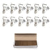 3-Way Position Adjustable Scraper Tool 8”, Sticker Adhesive Remover (Included 1 box of 100pcs Blades Refill) - National Supply Company
