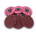3" Abrasives Quick Change Nylon Discs, Surface Conditioning Discs, for Sanding Polishing Paint Removal with Male R-Type Connection - 50743 National Supply Company