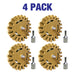 4 Inch Decal Remover Eraser Wheel with Adapter - National Supply Company