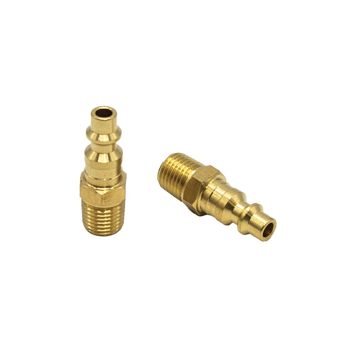 1/4 Inch Male Coupler Quick Connect Adapter, Air Hose Fittings And Air Coupler Plug - Pack of 10