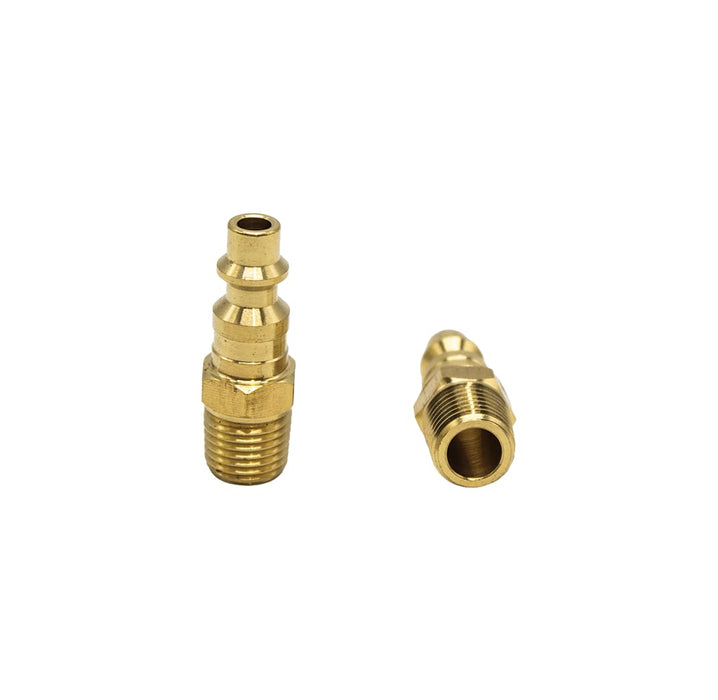 1/4 Inch Male Coupler Quick Connect Adapter, Air Hose Fittings And Air Coupler Plug - Pack of 10