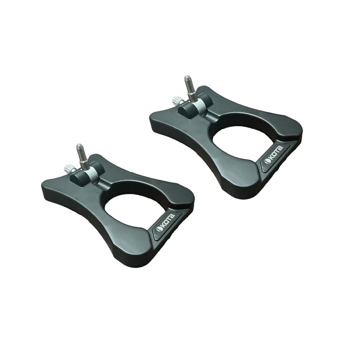 LAUCO HVLP Spray Gun Adjustable Display Stand – Heavy-Duty Aluminum Construction, Universal Fit for Auto Body & DIY Painting, Ergonomic Spray Gun Holder (2 Pack)