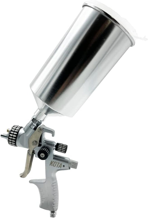 LAUCO KOTA HVLP Mini Spray Gun Nozzle, Compact Aluminum Paint Sprayer (1.4 mm) 60822