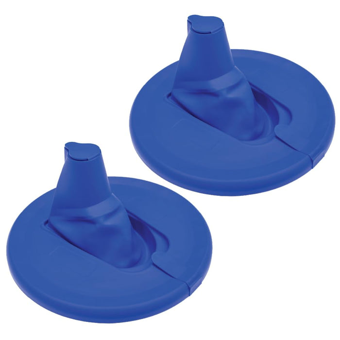 Paint Can Lid Cover and Pouring Spout for 1-Gallon Containers, 2 Pack - Secure Seal with Built-in Spout to Pour Paint Easy, Prevents Messes, Spills, Drips, Splatter - Paint Storage Lid