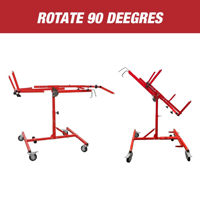 LAUCO Multifunction Paint Stand, Automotive Paint Stand, Body Panel Stand, Door Stands for Painting, Paint Stands Auto Body, Fender Stand, Hood Stand, Auto Body Repair Tools Adjustable Paint Stand