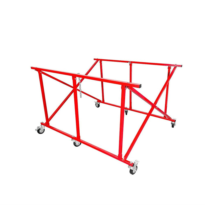 Folding Pick Up Bed Dolly - Easily Fold Large Auto Body Bed Cart that Holds up to 800 lbs, Pickup Dolly, Truck Bed Lifter, Automotive Body Cart, Pick Up Bed Stand, Truck Lift 01682