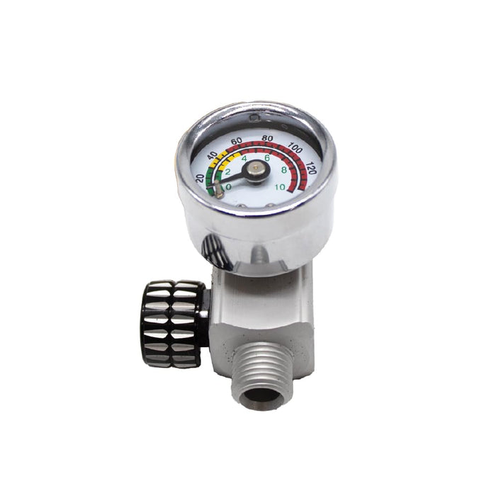LAUCO KOTA HVLP/LVLP Spray Gun Air Regulator with Pressure Gauge and Air Flow Control ¼-inch NPT Diaphragm Type in Line Regulator for Air Compressor 24578